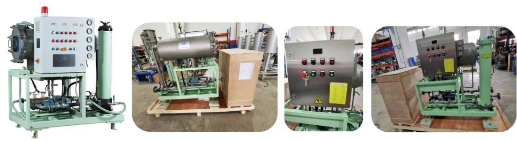 Coalescence and Separation Light Diesel Oil Purifier Device for Low Viscosity Lube Oil