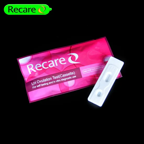 Lh Rapid Test Cassette Bulk Package 3.0mm/4.0mm ISO and CE Standard Cassette Ovulation Test