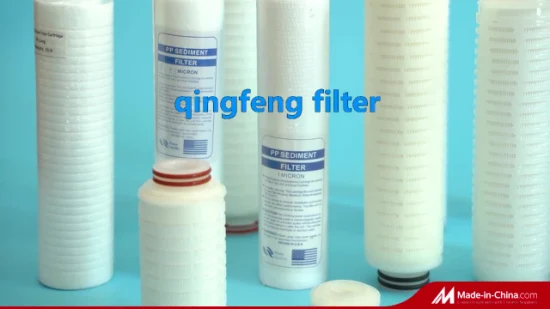 Filtro de cápsula de medios de profundidad de 5 pulgadas, polipropileno, PP, Pes, PVDF, PTFE, 5 micrones para filtración de tinta