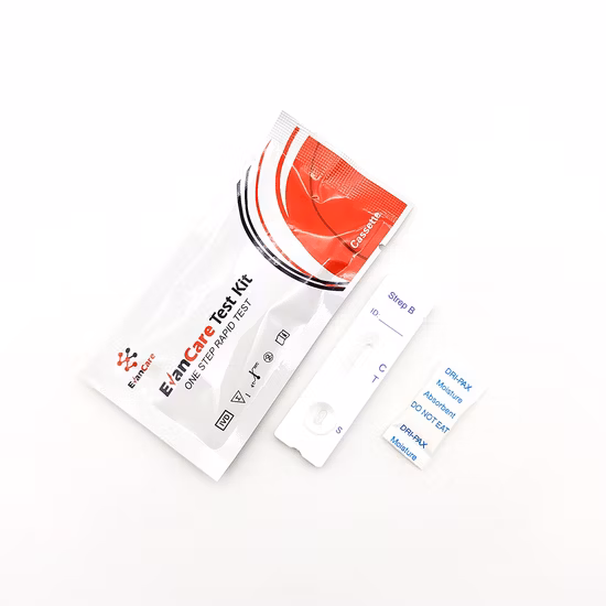 Kit de prueba rápida de antígeno preciso para uso doméstico, casete de prueba rápida de estreptococo con CE