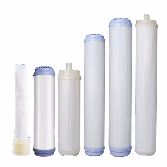 Cartuchos de filtro de profundidad plisados ​​PP de alto caudal de 20/40/60 pulgadas para desalinización de agua de mar
