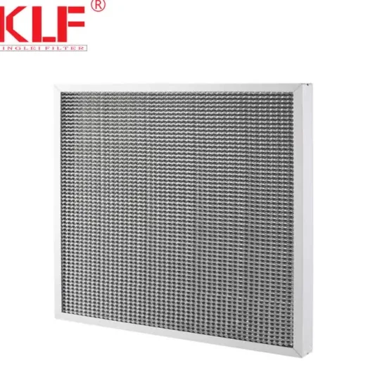 Filtro Deflector Aluminio 495X495X50 Acero Inoxidable Premium Baja Resistencia Profundidad 30/50